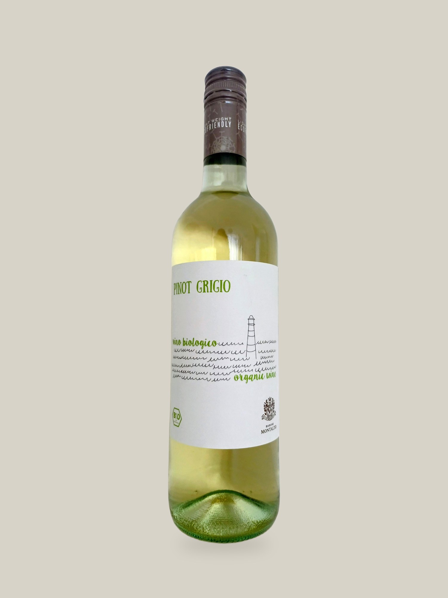 Baron Montalto Organic Pinot Grigio 2024