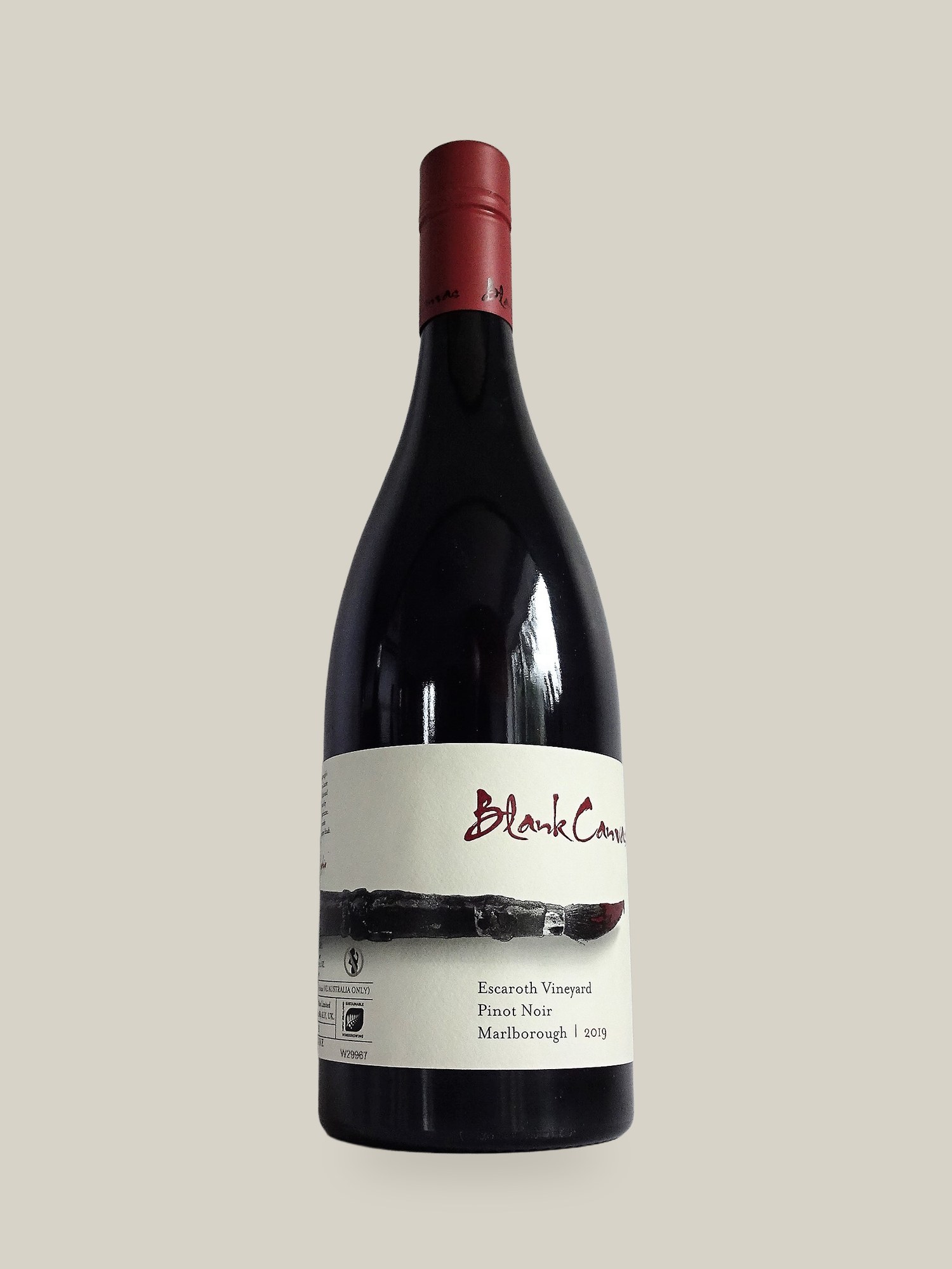 Blanc Canvas Escaroth Vineyard Pinot Noir 2019