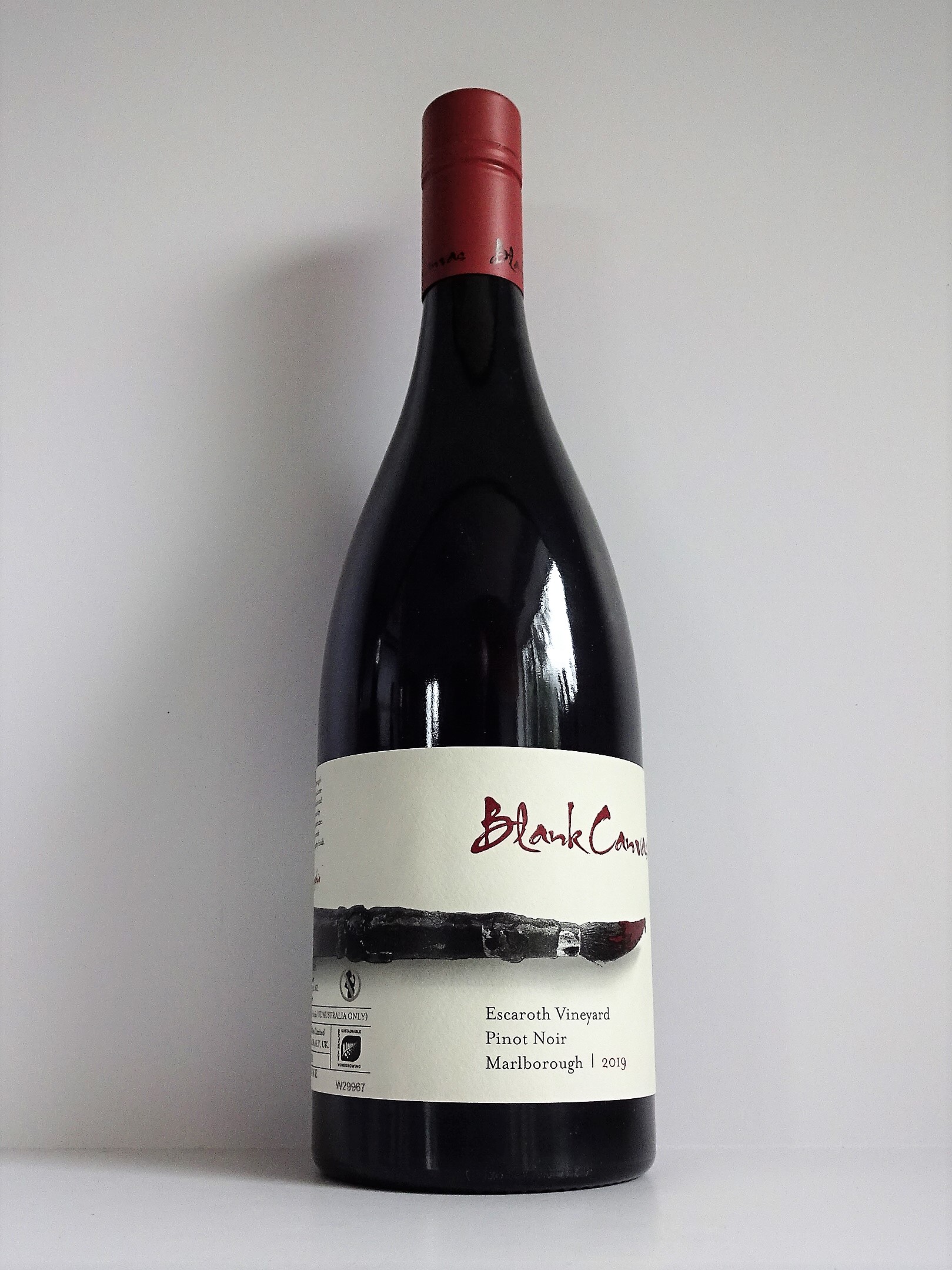Blanc Canvas Escaroth Vineyard Pinot Noir 2019