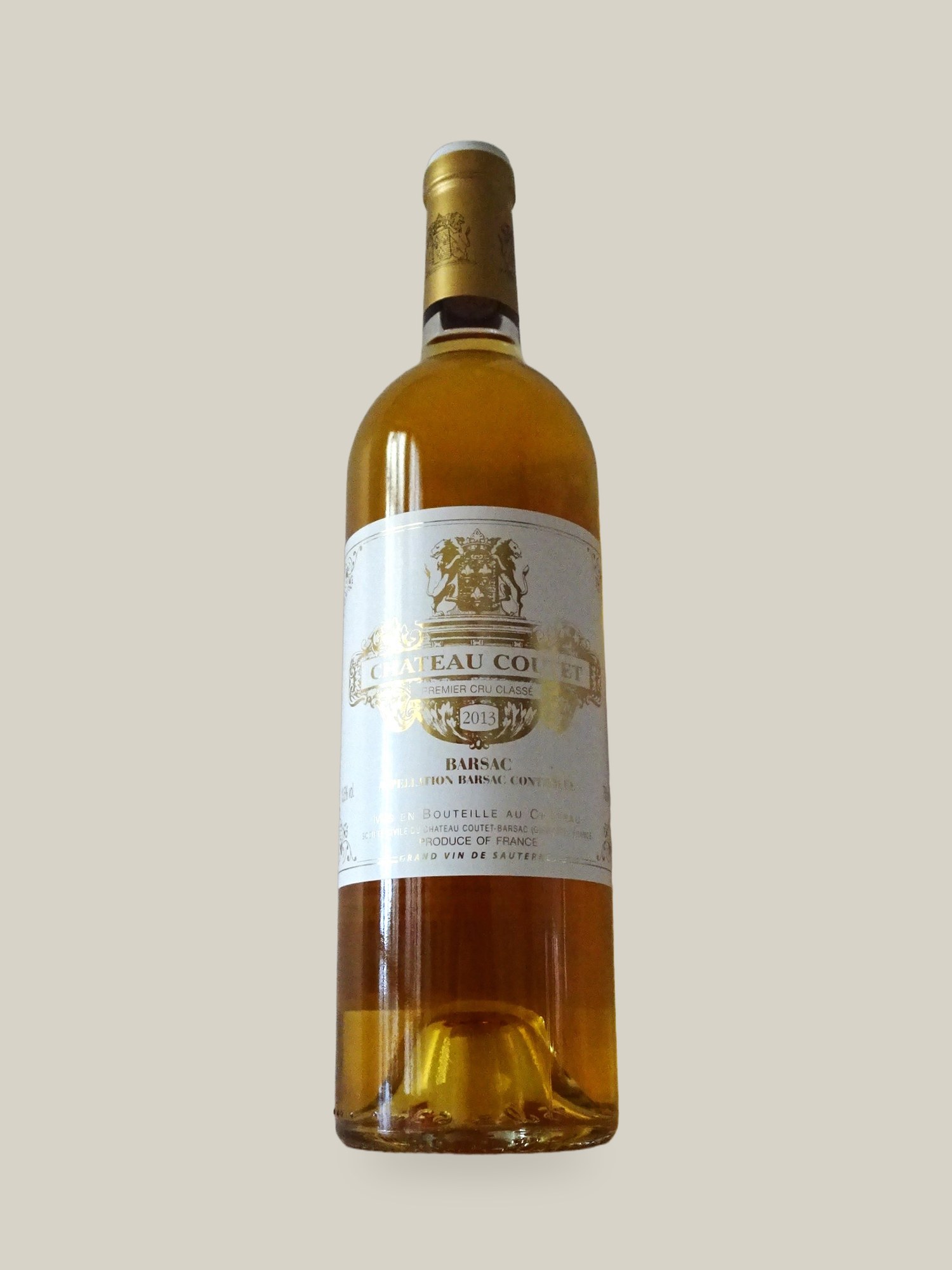 Château Coutet Barsac 1er Grand Cru Classé 2013 75cl