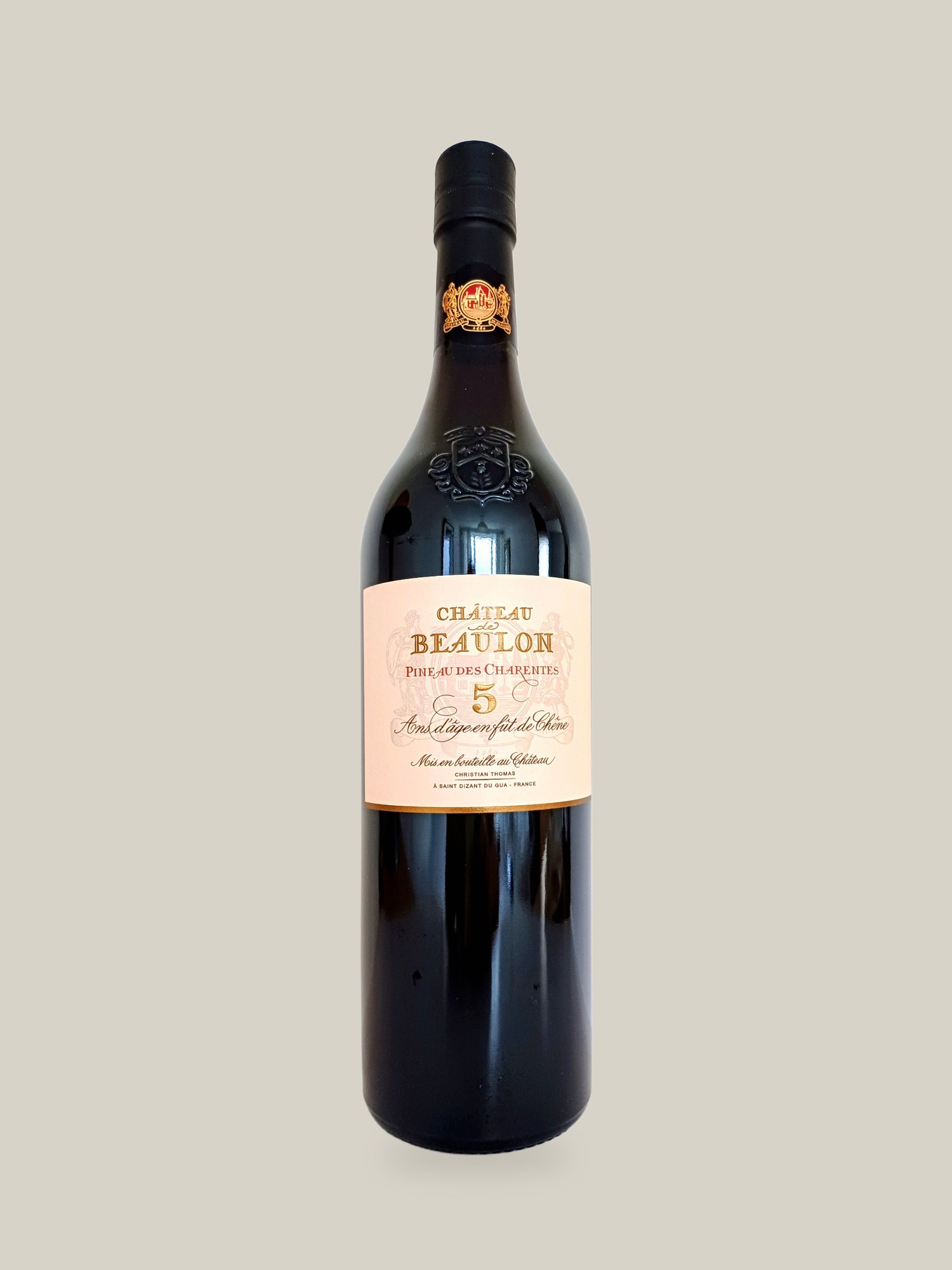 Chateau de Beaulon Pineau des Charentes 5 Year Old Rouge