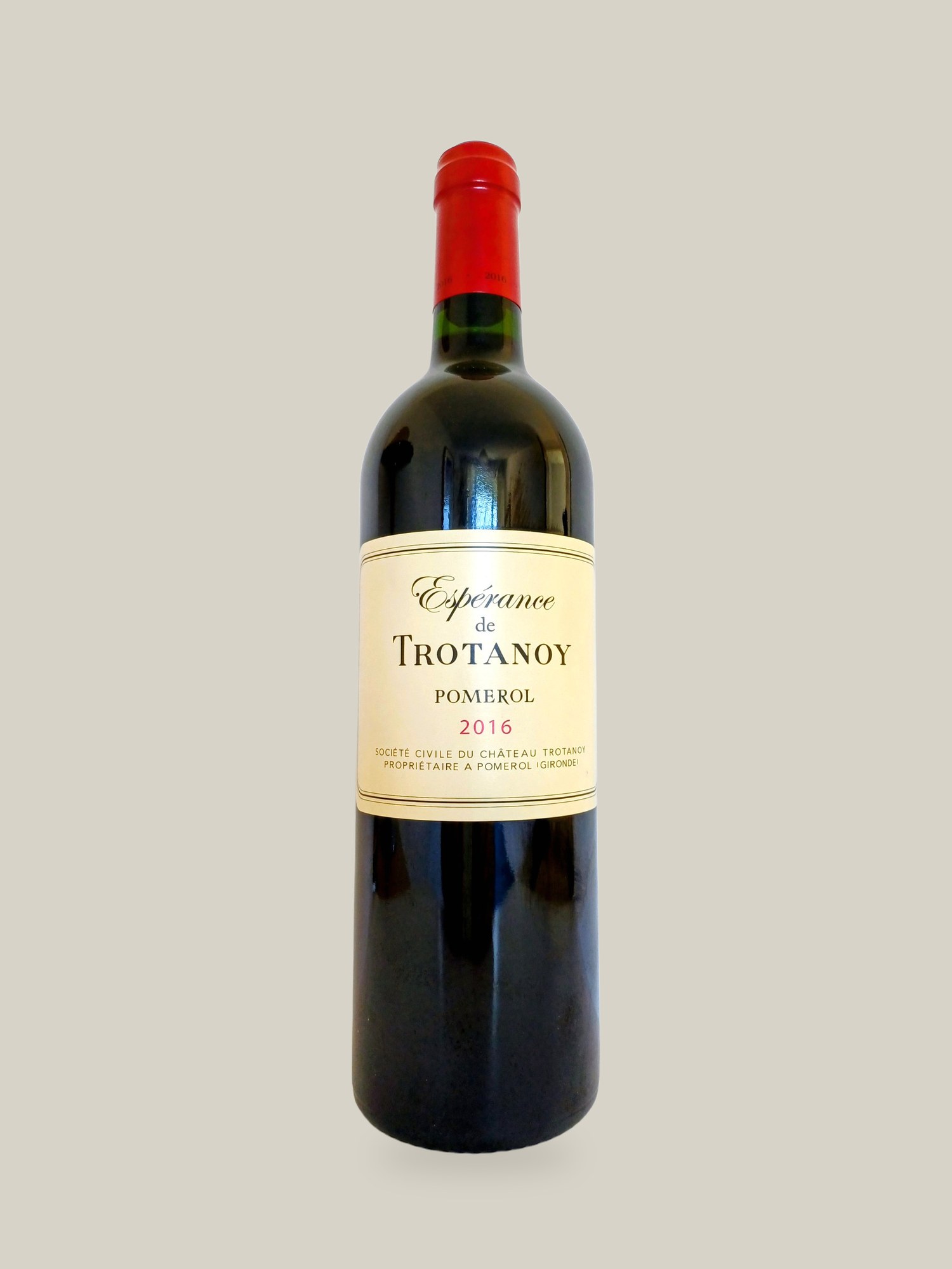 Chateau Trotanoy "Esperance de Trotanoy" Pomerol 2016