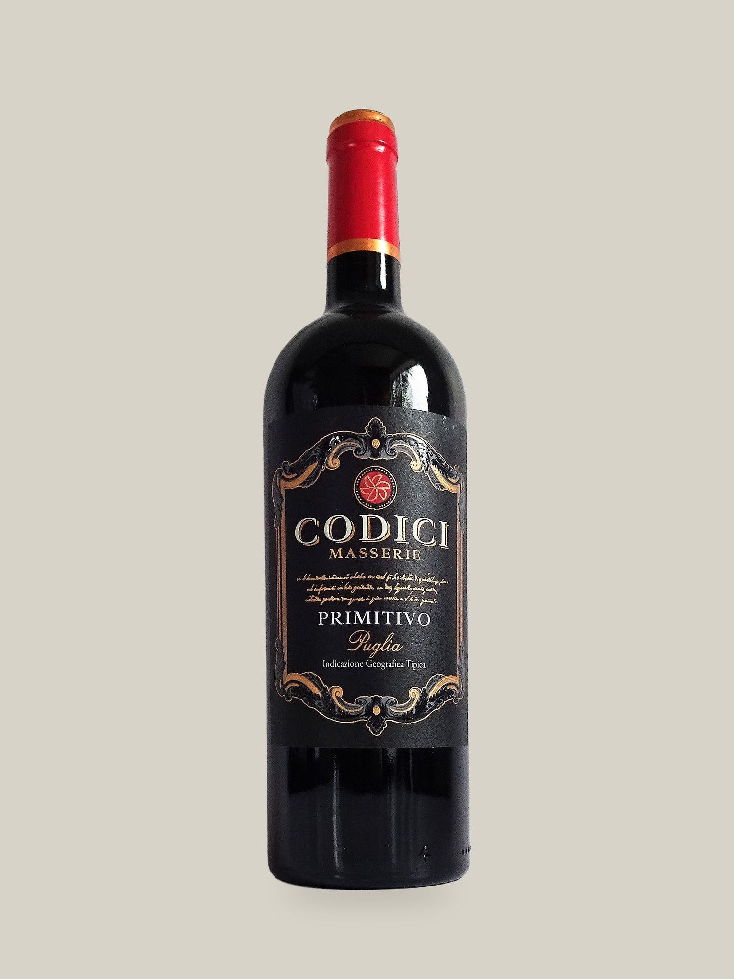 Codici Masserie Primitivo IGT 2025
