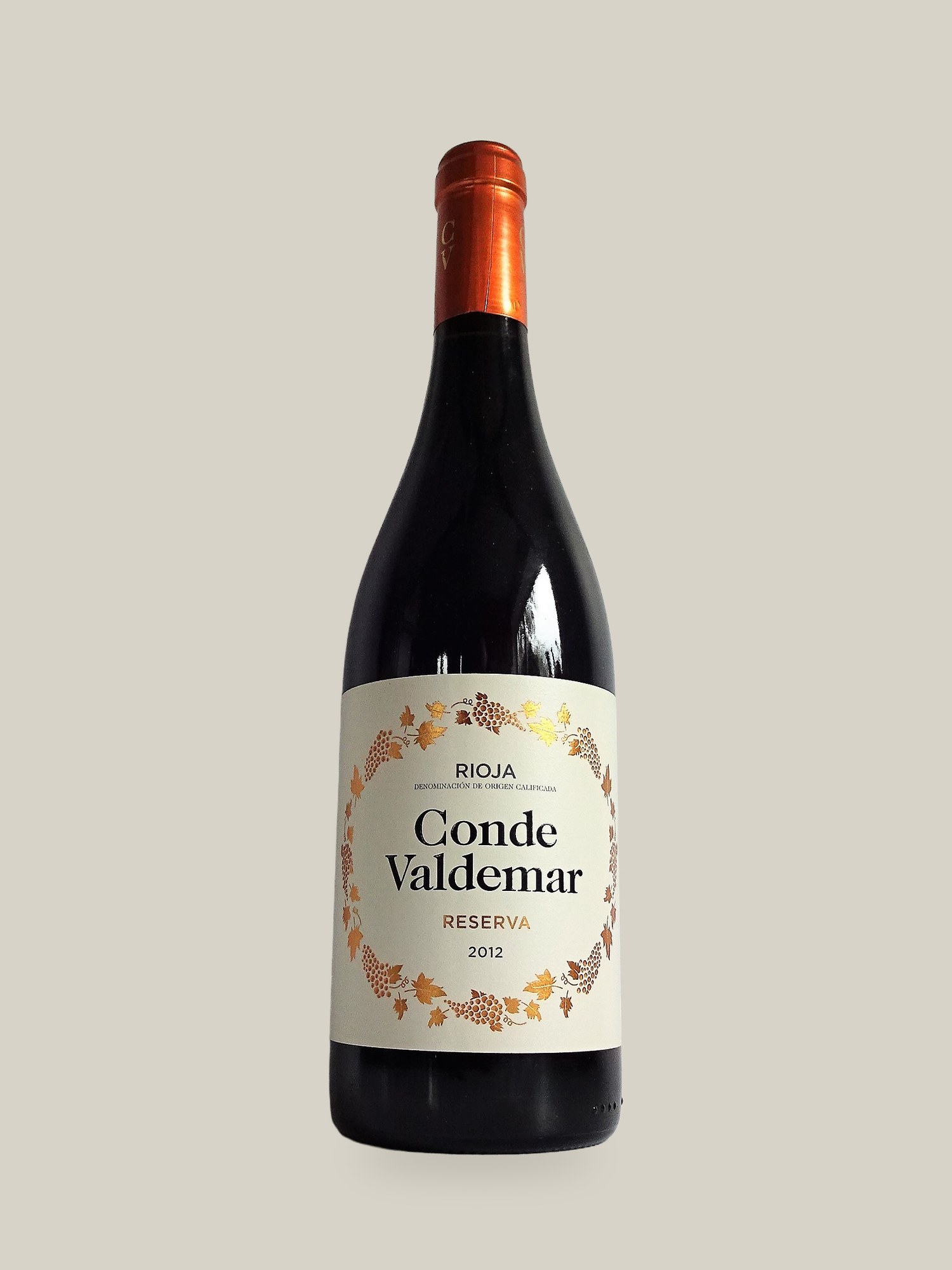 Conde Valdemar Reserva Rioja 2012