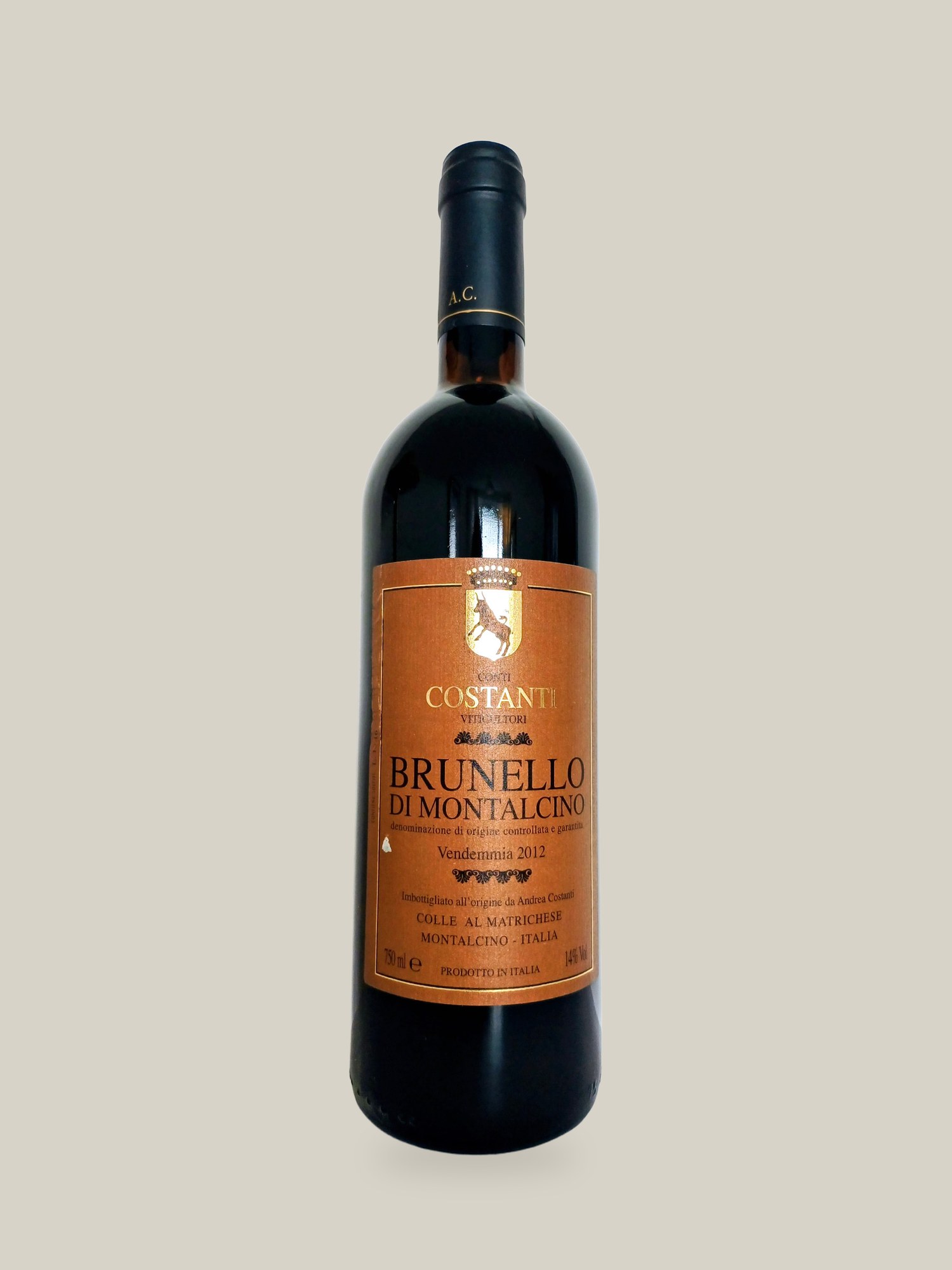 Conti Costanti Brunello di Montalcino 2012