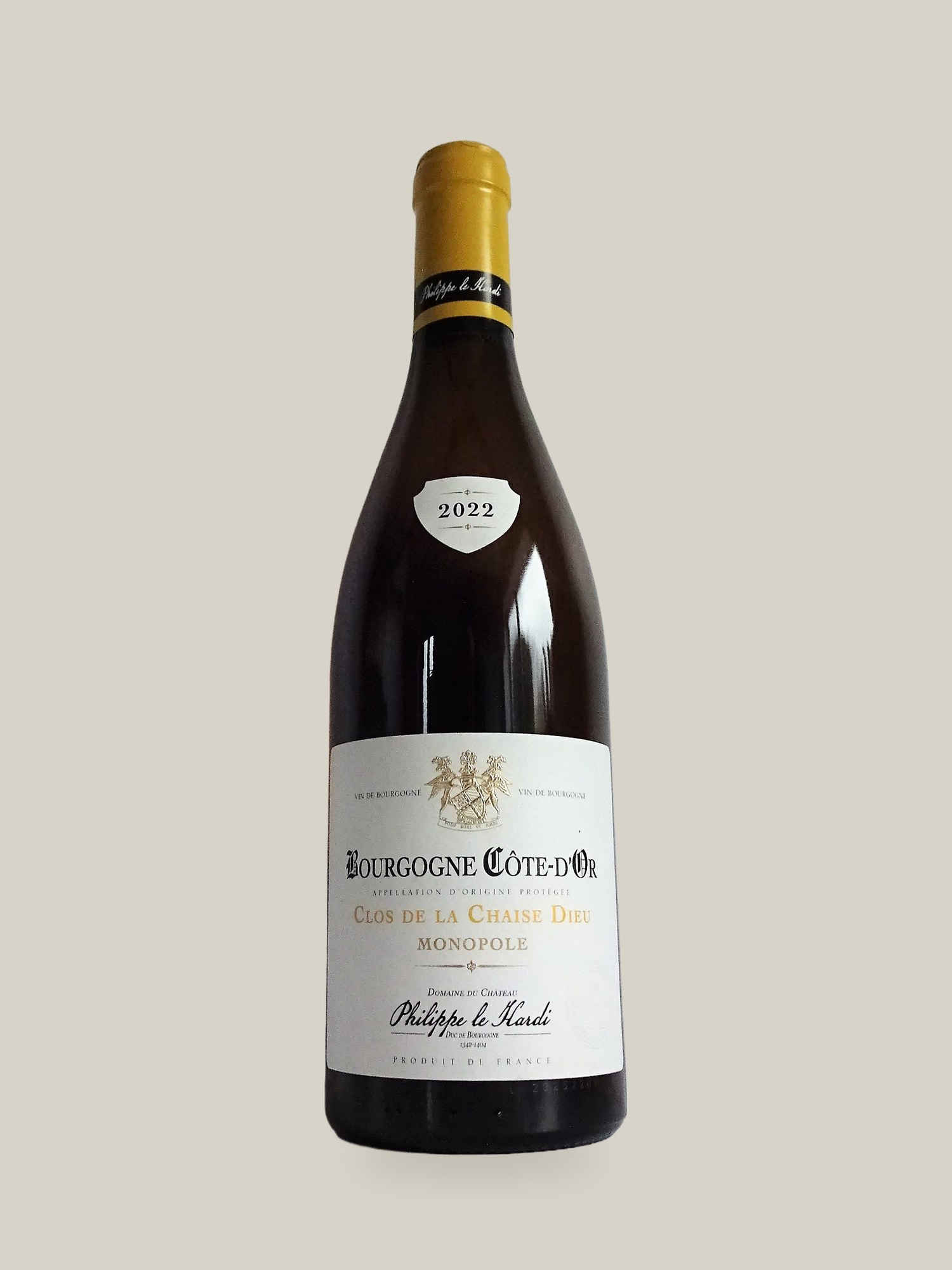 Domaine du Château Philippe le Hardi, Bourgogne Côte d'Or ‘Clos de la Chaise Dieu Monopole’ 2023