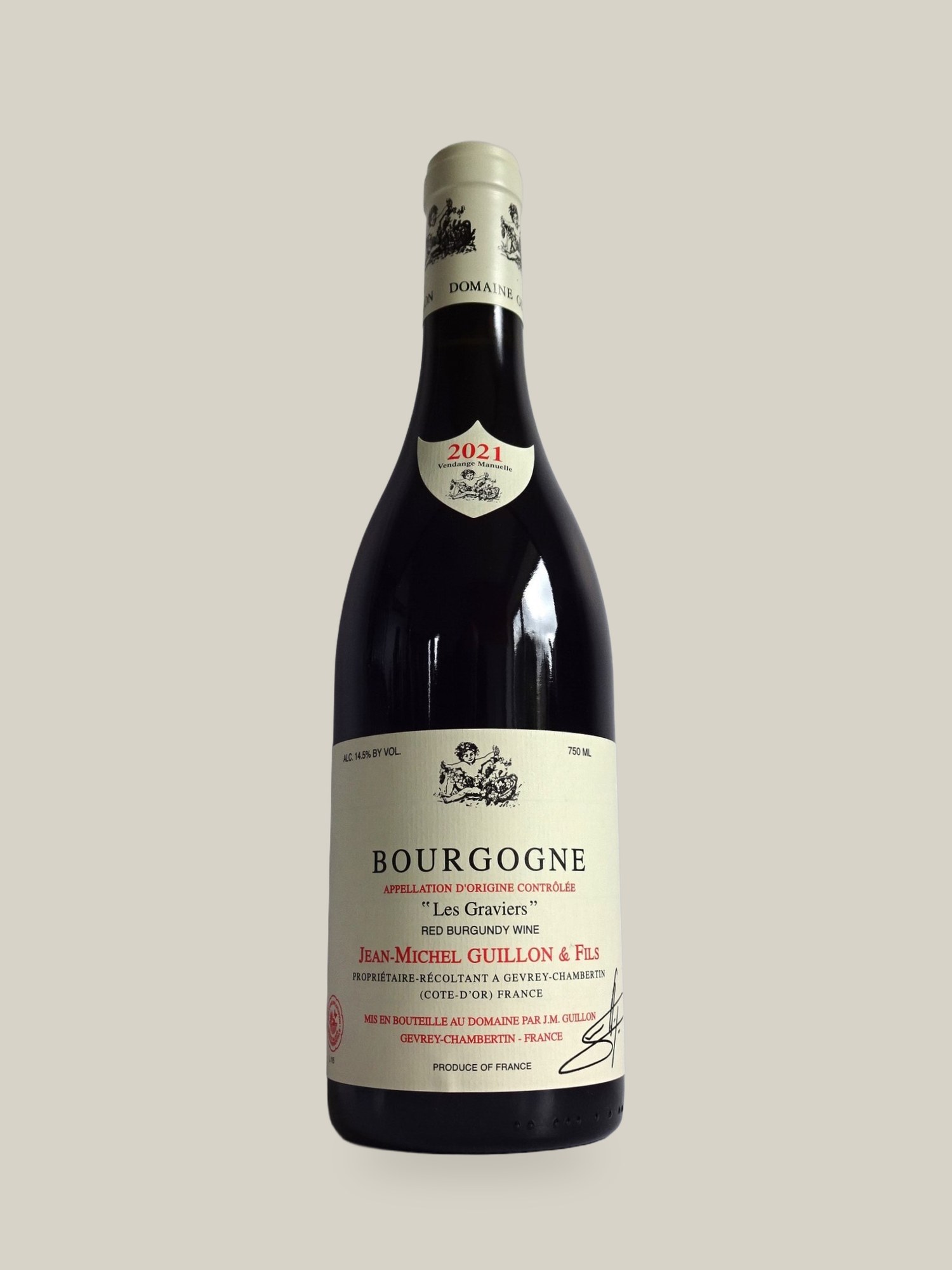 Jean Michel Guillon Bourgogne Pinot Noir ‘Les Graviers’ 2023