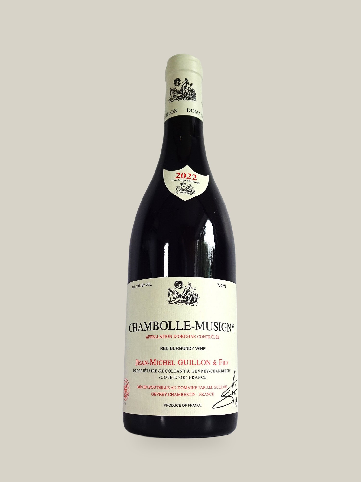 Jean Michel Guillon Chambolle Musigny 2022