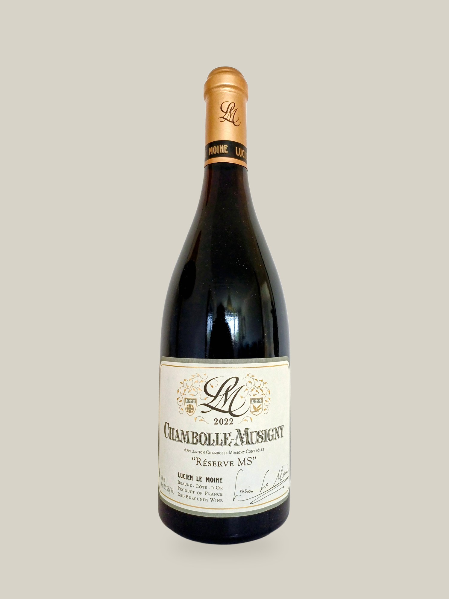 Lucien Le Moine Chambolle-Musigny "Réserve MS" 2022