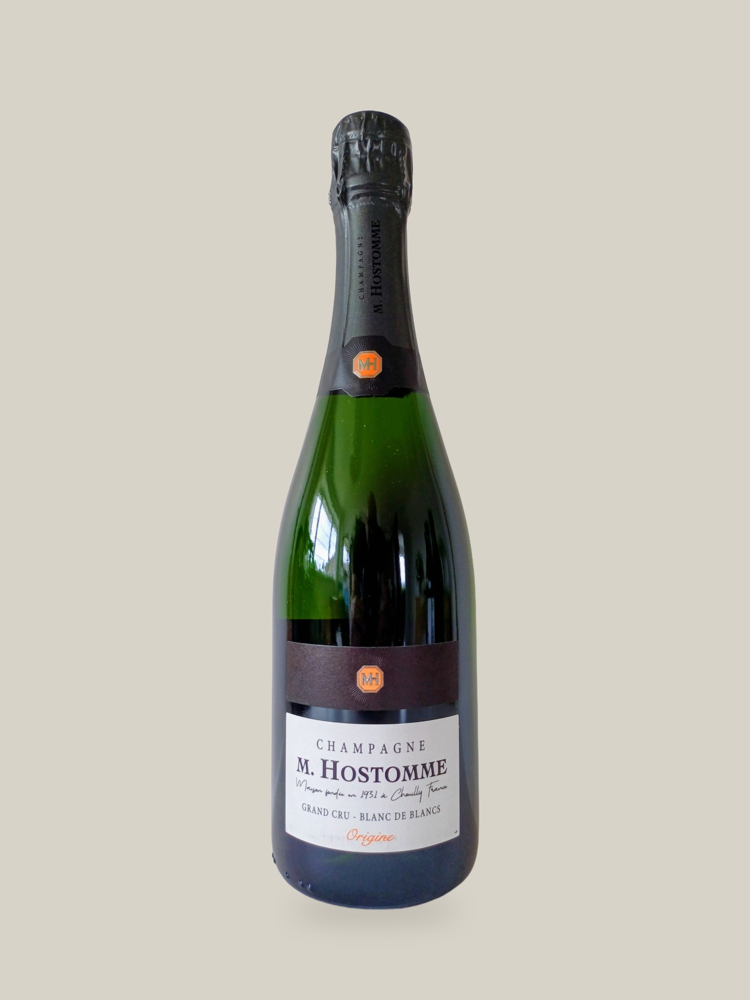 M. Hostomme Origine Grand Cru Blanc de Blancs NV Champagne
