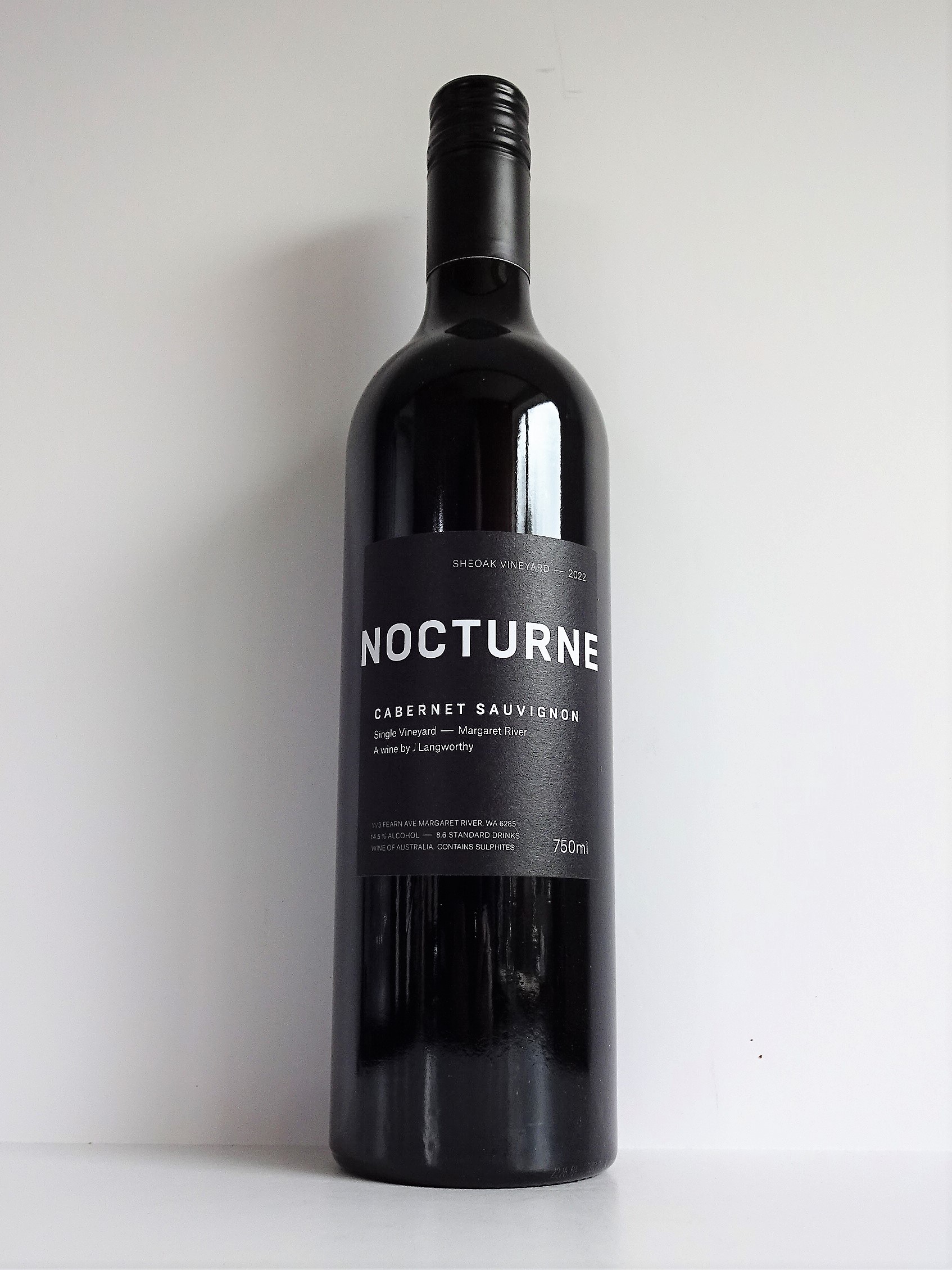 Nocturne ‘Sheoak Vineyard’ Cabernet Sauvignon 2022