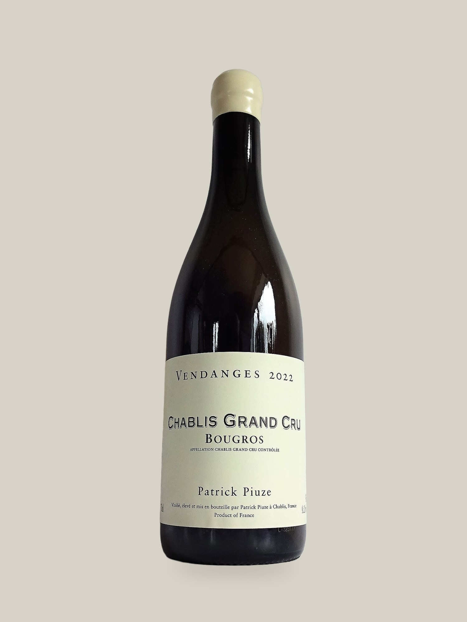 Patrick Piuze Chablis Grand Cru Bougros 2022