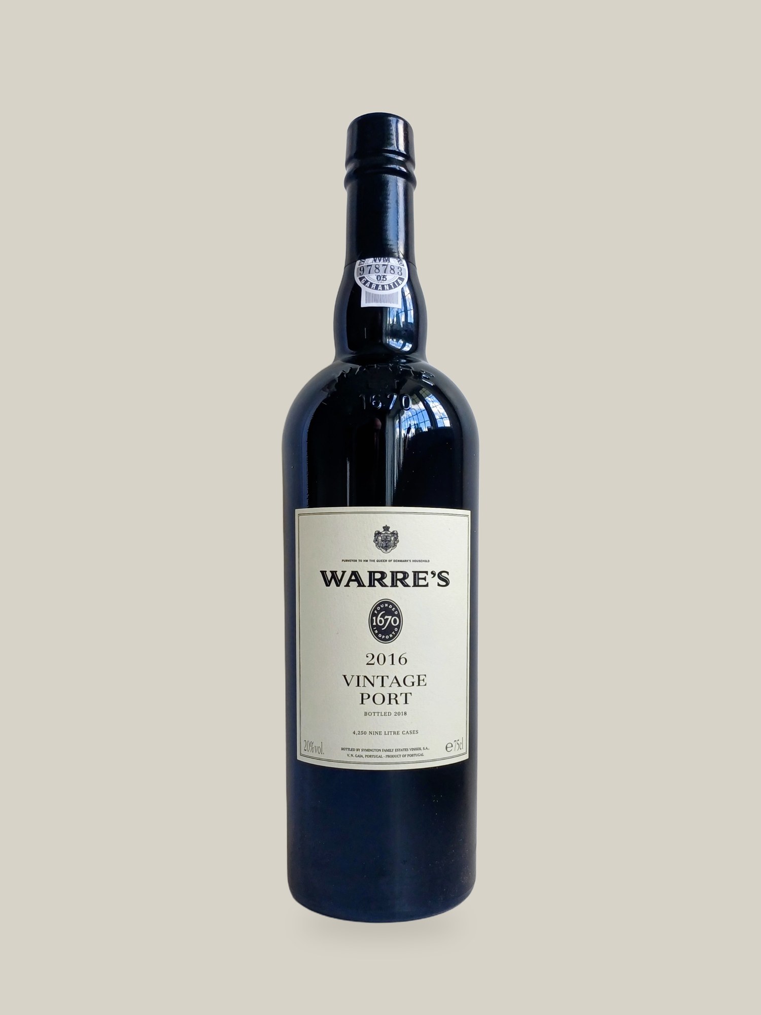 Warre's Vintage Port 2016