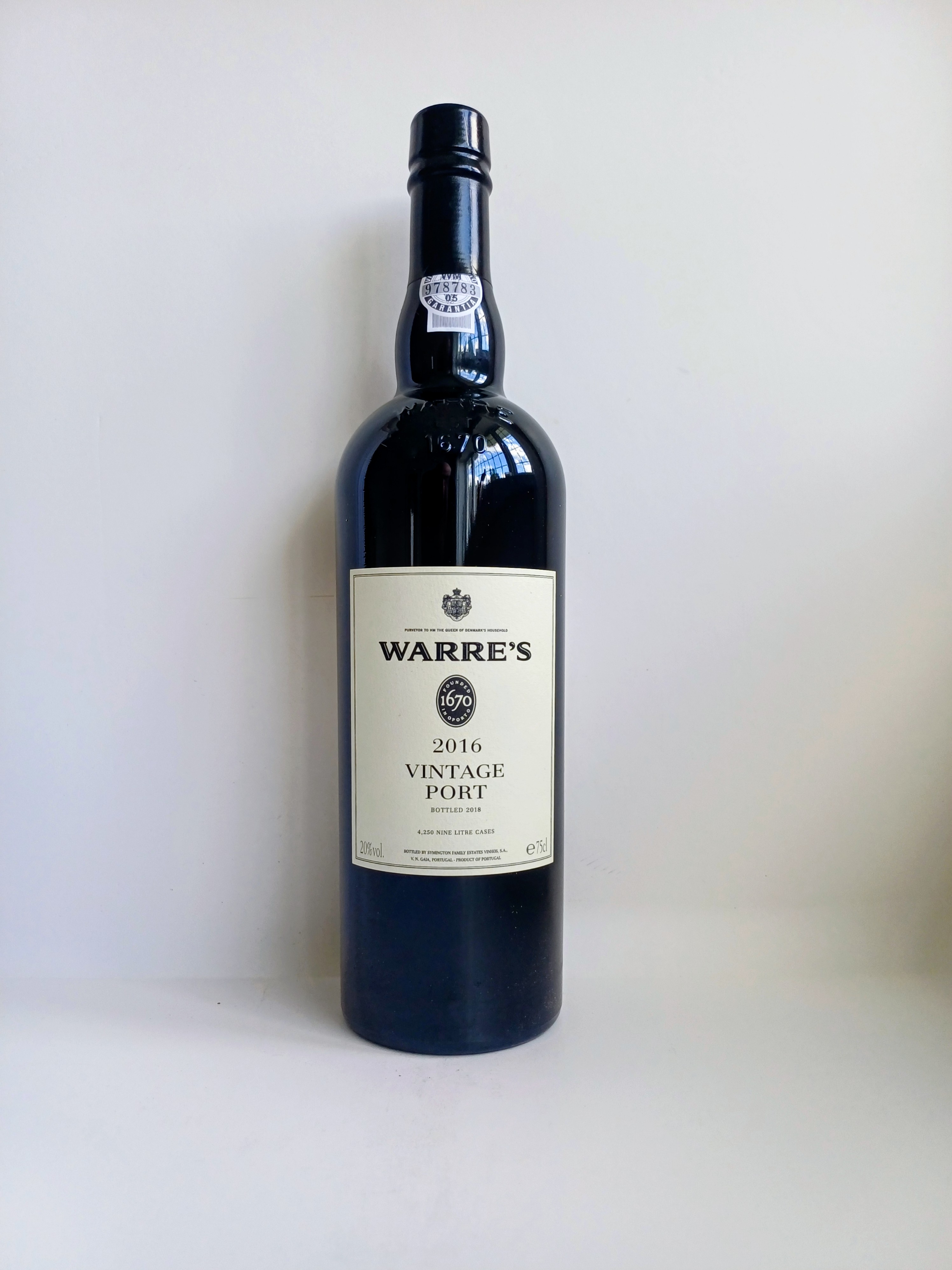 Warre's Vintage Port 2016