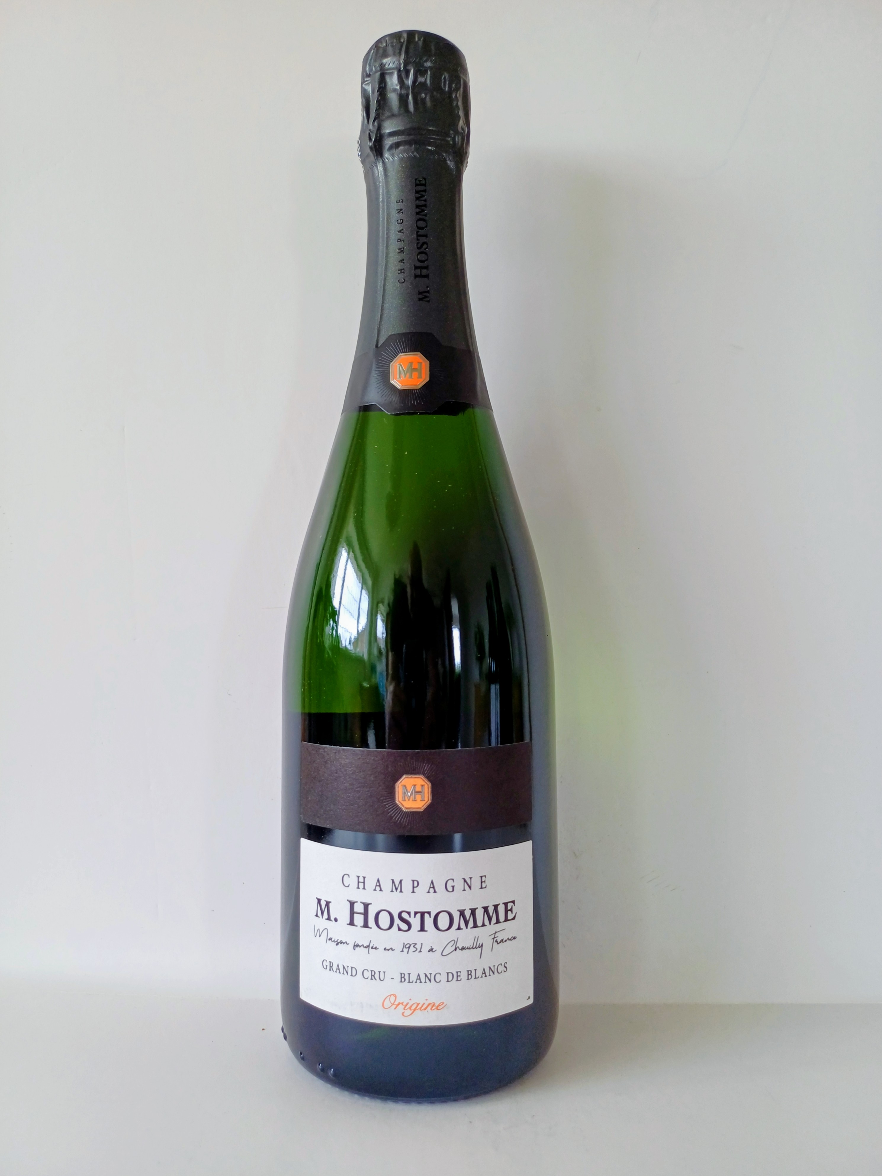M. Hostomme Origine Grand Cru Blanc de Blancs NV Champagne