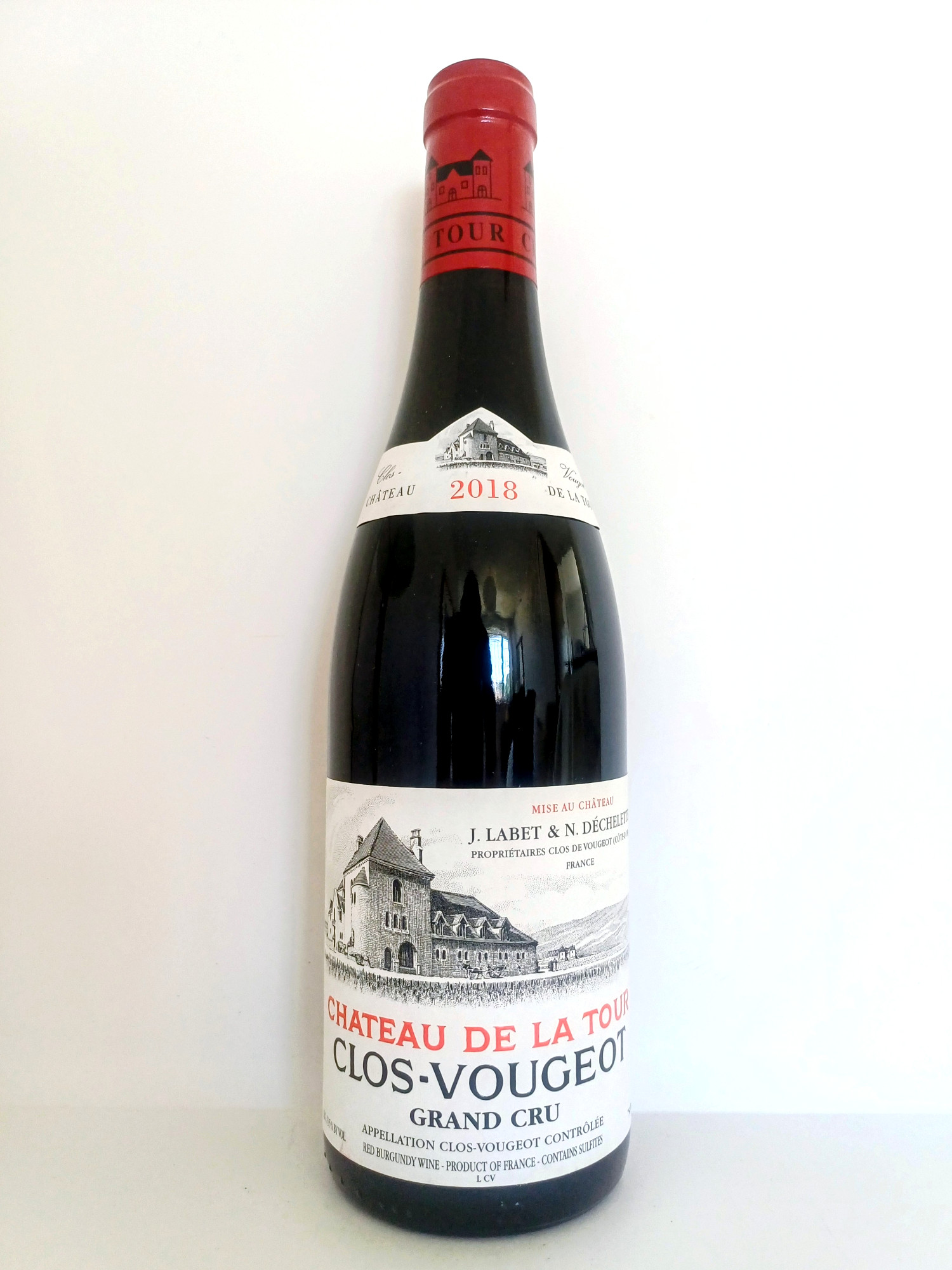 Chateau de la Tour Clos-Vougeot Grand Cru 2018