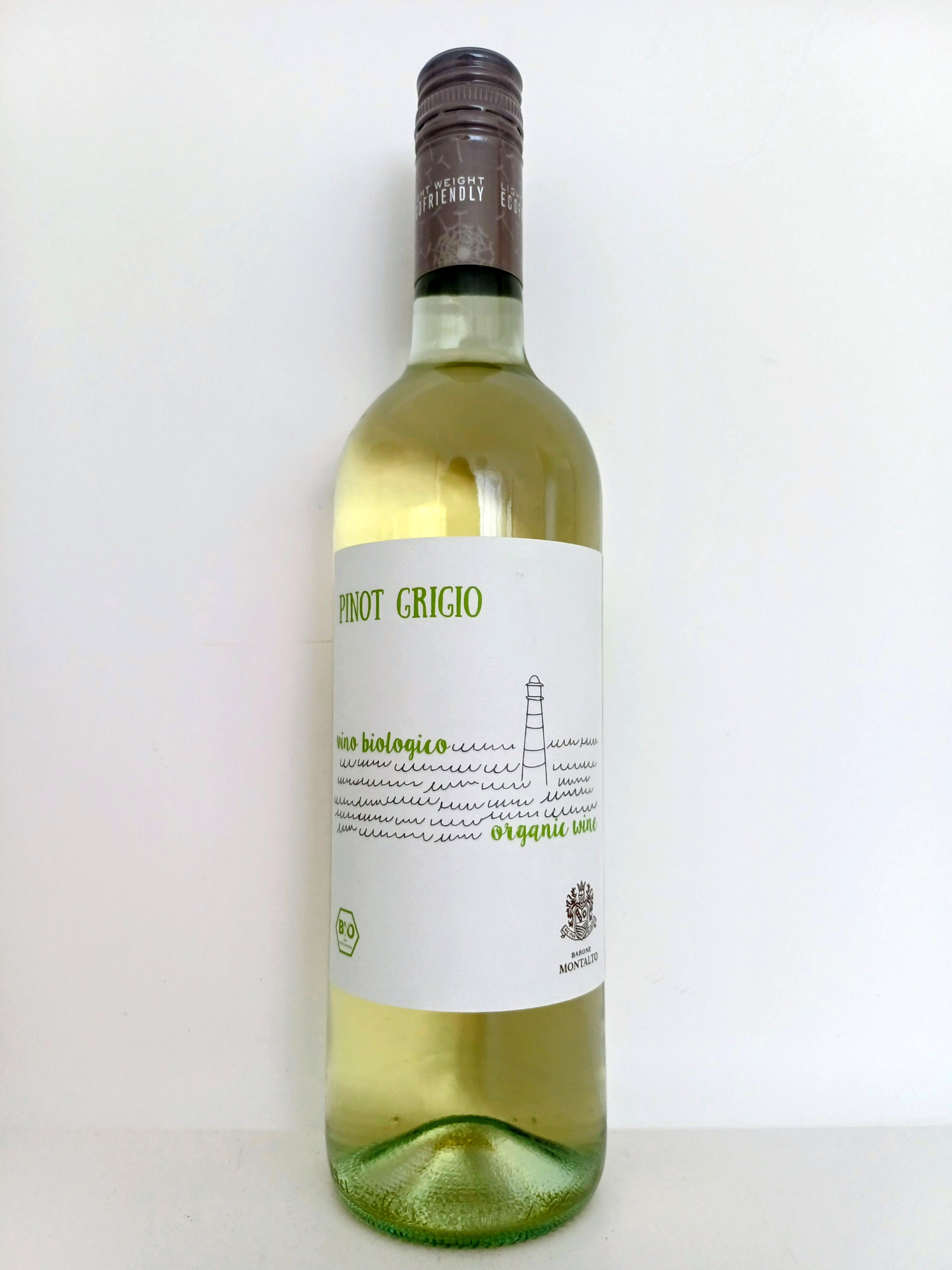 Baron Montalto Organic Pinot Grigio 2024
