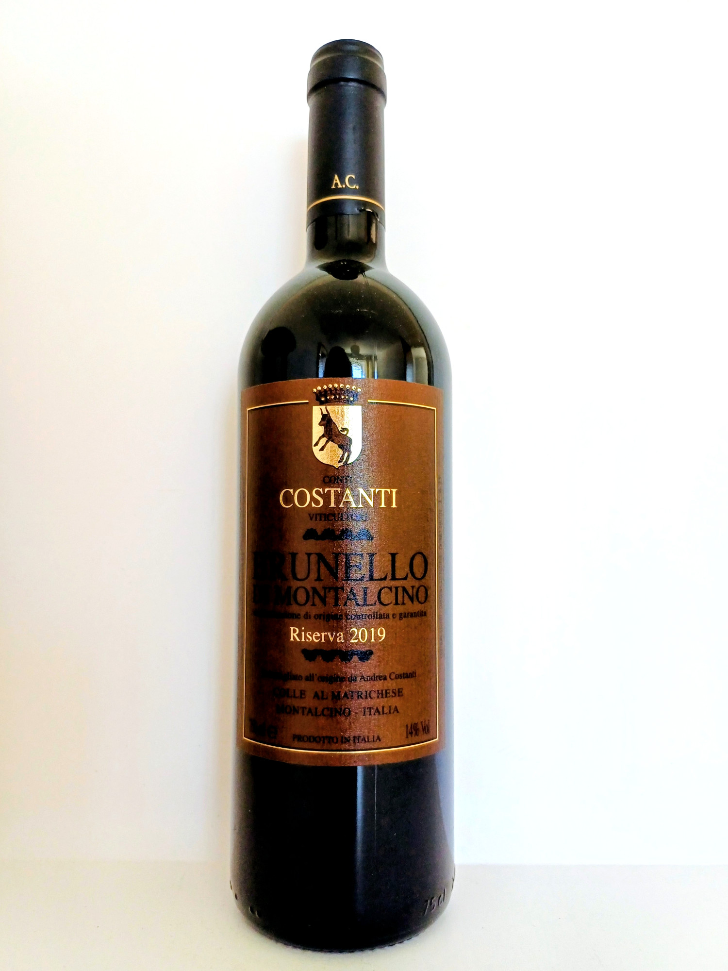 Conti Costanti Brunello di Montalcino Riserva 2019