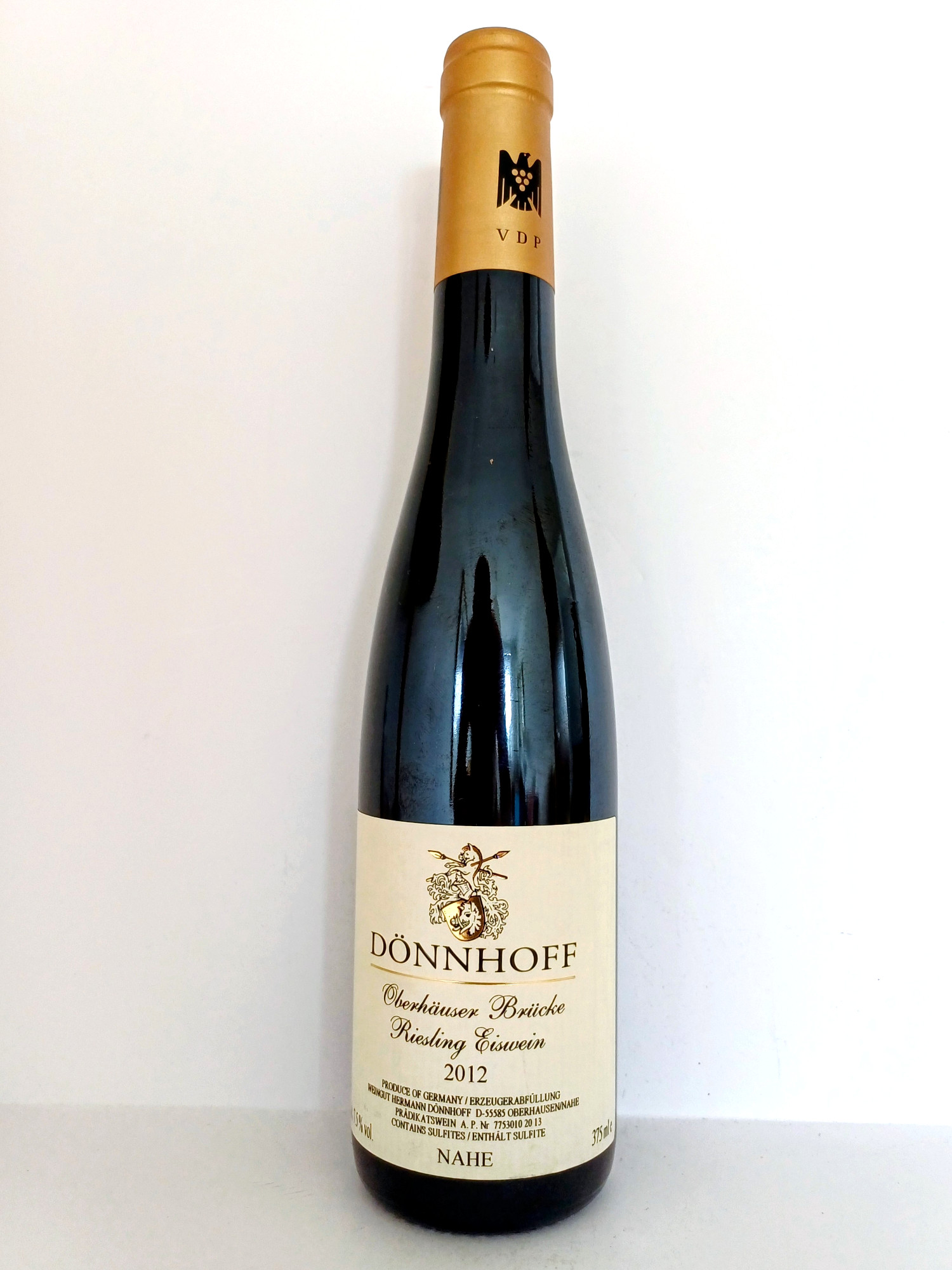 Donnhoff Oberhauser Brucke Riesling Eiswein 2012 375ml