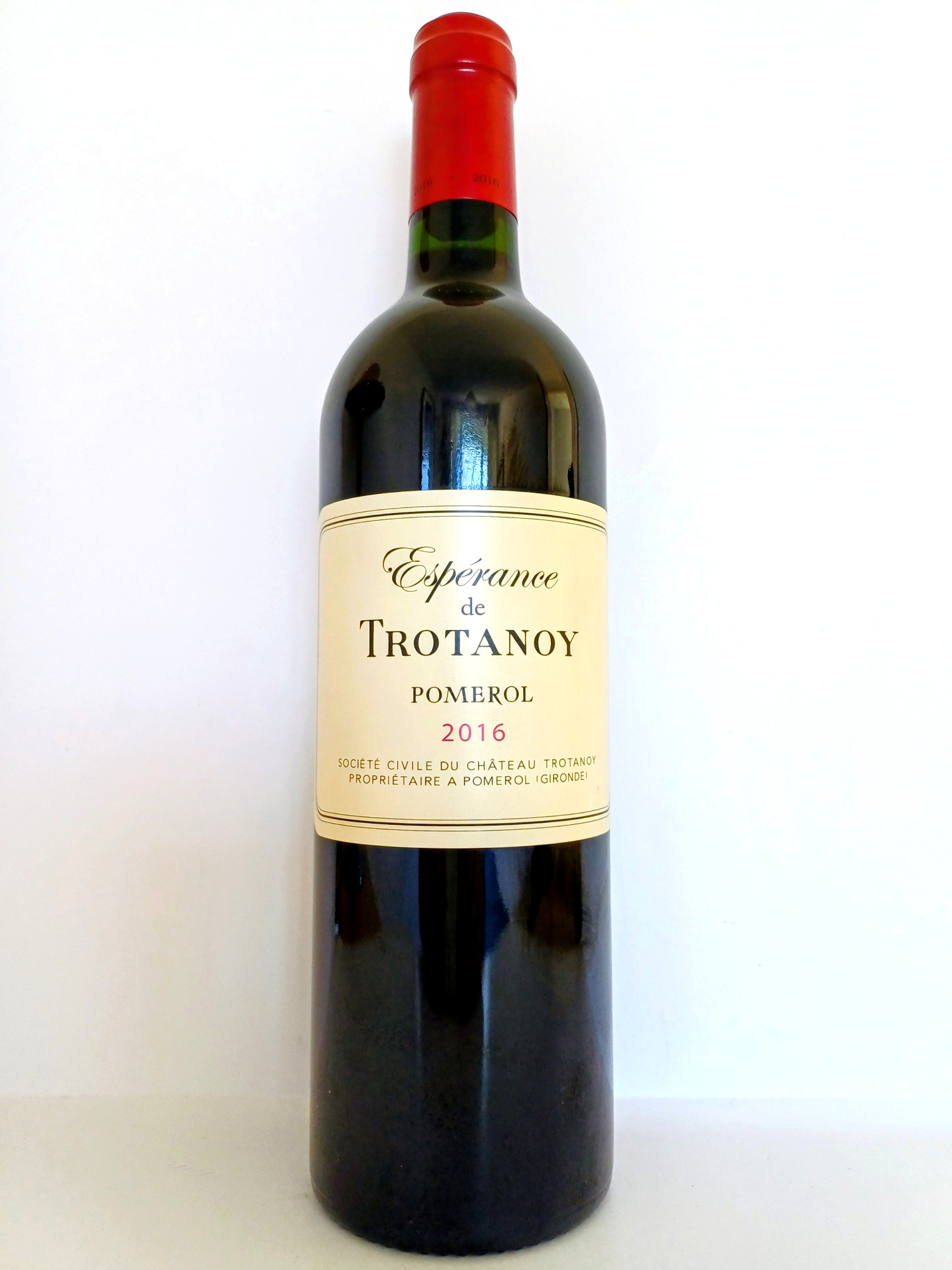 Chateau Trotanoy "Esperance de Trotanoy" Pomerol 2016